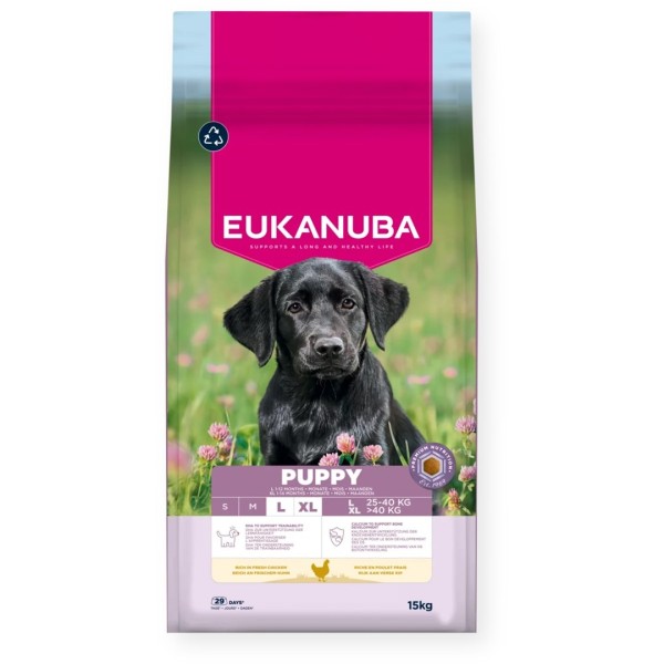EUKANUBA Puppy Large rich in chicken ...