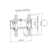 TV SET ACC WALL MOUNT 23-42