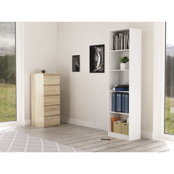 Topeshop R50 BIEL office bookcase