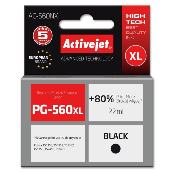 Activejet AC-560NX Printer Ink for Brother, ...