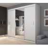 Topeshop FARO235 BIEL L KPL bedroom wardrobe/closet 5 shelves 3 door(s) White