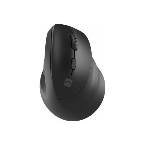 Natec | Vertical Mouse | Crake 2 | Vertical Mouse | Wireless | Bluetooth, 2.4GHz | Black