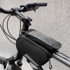 Wozinsky WBB7BK Bike bag for frame + detachable phone case Black