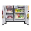 LG | Refrigerator | GSLV71MCLE | Energy efficiency class E | Free standing | Side by side | Height 179 cm | No Frost system | Fridge net capacity 416 L | Freezer net capacity 219 L | 36 dB | Matte Black