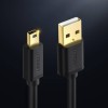 Ugreen USB cable - mini USB 480 Mbps 3 m US132 (black)