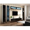 Cama Cabinet VIGO "90" glass 90/35/32 white/black gloss