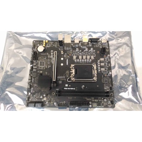SALE OUT. MSI PRO H610M-E | MSI PRO H610M-E | Processor family Intel | Processor socket  LGA1700 | Supported hard disk drive interfaces SATA, M.2 | Number of SATA connectors 4 | USED, REFURBISHED, WITHOUT ORIGINAL PACKAGING AND ACCESSORIES, ONLY BACKPANEL
