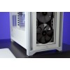 Corsair | Tempered Glass Mid-Tower ATX Case | iCUE 4000X RGB | Side window | White | Mid-Tower | Power supply included No | ATX