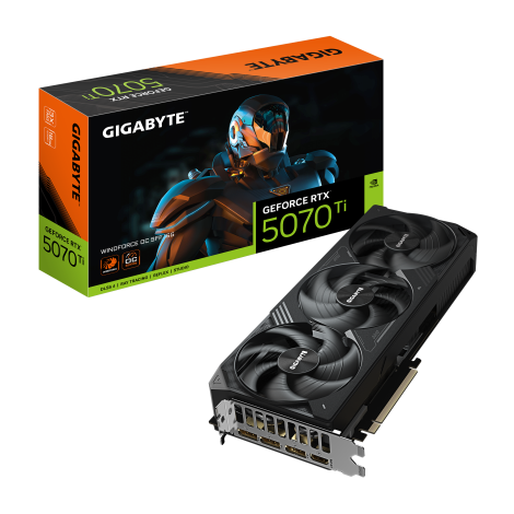 Gigabyte GeForce RTX 5070 Ti WINDFORCE OC SFF 16G | NVIDIA | 16 GB | GeForce RTX 5070 Ti | HDMI ports quantity 1 | PCI-E 5.0