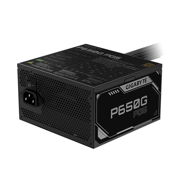 Power Supply|GIGABYTE|GP-P650G PG5|ATX 3.1|650 Watts|Efficiency 80 ...