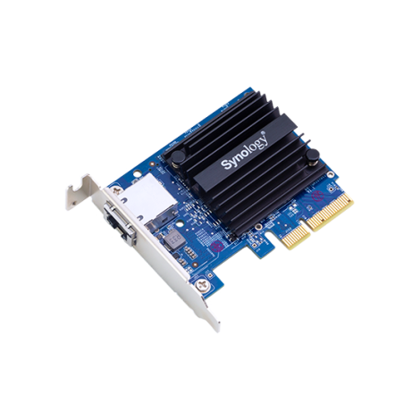 Synology | E10G18-T1 Single Port 10Gb RJ45 PCIe Network Interface Card | PCIe 3.0 x4