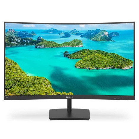 Philips E Line 241E1SCA/00 computer monitor 59.9 cm (23.6") 1920 x 1080 pixels Full HD LCD Black