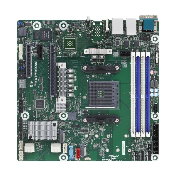 Asrock X570D4U motherboard AMD X570 Socket ...