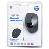 Logilink | Maus Laser Bluetooth mit 5 Tasten | Bluetooth Laser Mouse; | wireless | Black