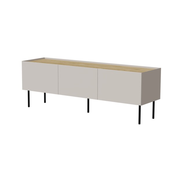 Cama FELLINI TV cabinet 150x40x52 cashmere ...