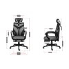 Fotel gamingowy Huzaro Combat 5.0 Grey