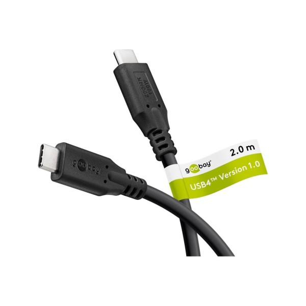 Goobay USB-C™ Cable, USB4™, 100 W, ...