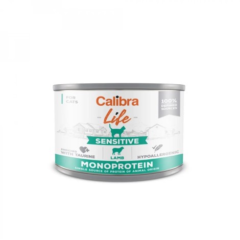 CALIBRA CAT life sensitive lamb 200g