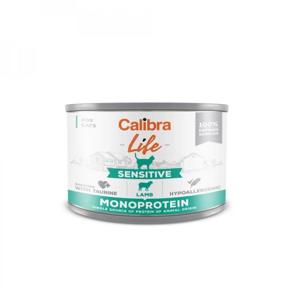 CALIBRA CAT life sensitive lamb 200g