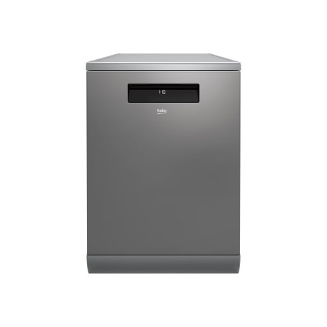 BEKO Dishwasher | DEN48530X | Freestanding | Width 60 cm | Number of place settings 15 | Number of programs 8 | Energy efficiency class D | Stainless steel
