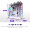 NZXT PC case H9 Flow RGB 2025 white