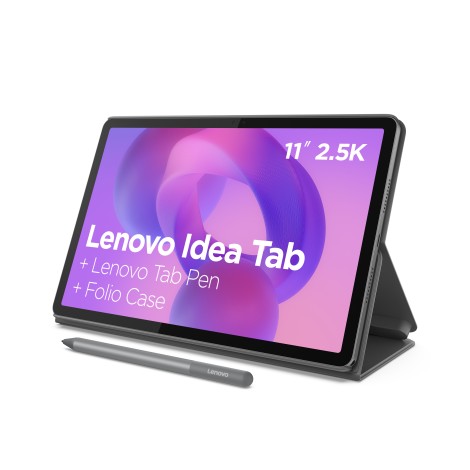 Lenovo Idea Tab 11 2.5K Mediatek Dimensity 6300/8GB/256GB/Android 15/Grey/2Y Warranty | Lenovo Tab (without power adapter) | Idea Tab | 11 