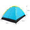 TOURIST TENT 2-PERSON ALPENAIR IGLO CAMPING WATERPROOF MOSQUITO NET