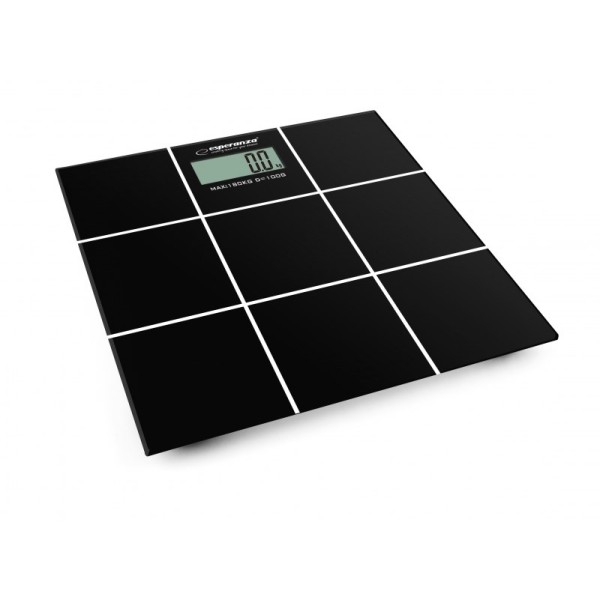 Esperanza EBS004 personal scale Rectangle Black ...