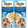 INABA Dog Twin Chicken with Vegetables and Cheese in Broth – dog treat – 2x40g