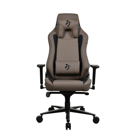 Arozzi Frame material: Metal; Wheel base: Aluminium; Upholstery: Soft PU | Arozzi | Gaming Chair | Vernazza SoftPU | Brown