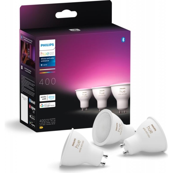 Smart Light Bulb|PHILIPS|Power consumption 4.2 Watts|Luminous ...