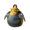 Sako bag pouffe Sowa gold-grey XL 130 x 90 cm