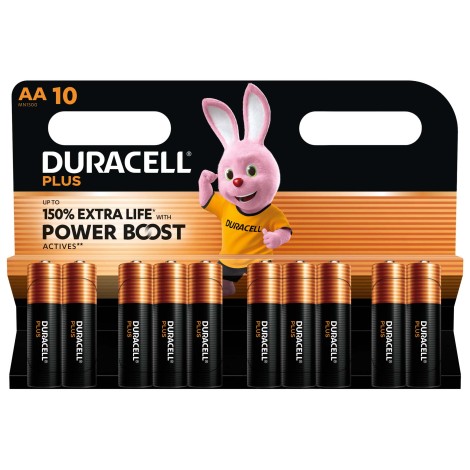 DURACELL Plus Boost MN1500 AA BL10 | Duracell