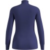 Bielizna termoaktywna z długim rękawem Odlo BL TOP turtle neck l/s ACTIVE WARM roz. M Niebieska
