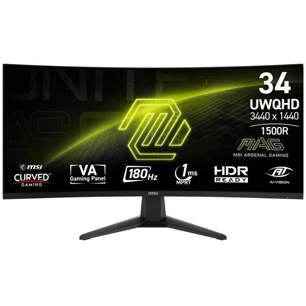 LCD Monitor|MSI|MAG 346CQ|34