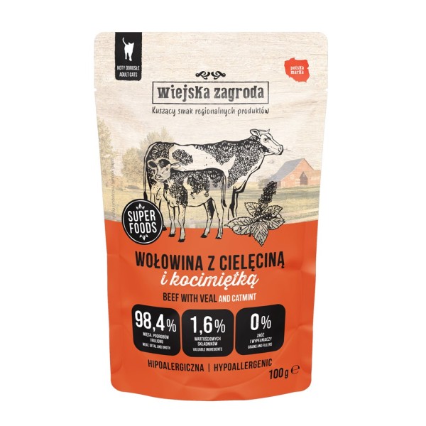 WIEJSKA ZAGRODA Beef with veal and ...