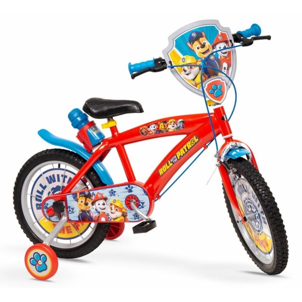 Children's Bike 16" Paw Patrol Red ...