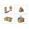 Marioinex “brick” building blocks, 33 pastel-coloured pieces