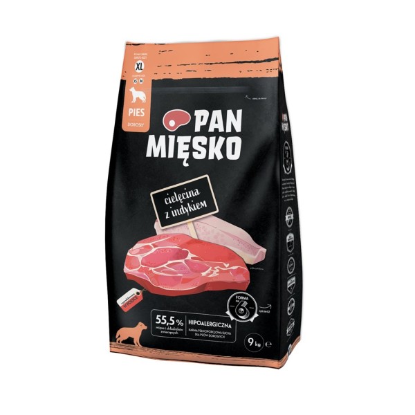 PAN MIĘSKO Veal with turkey XL ...