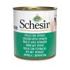 SCHESIR Chicken with spinach in jelly - wet dog food - 285g