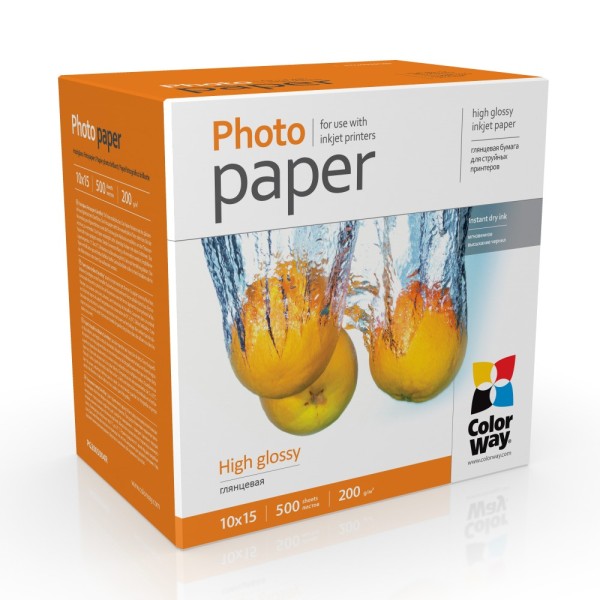 ColorWay High Glossy Photo Paper, 200g/m, ...