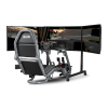 Next Level Racing Floor stand | Round Tube Freestanding Single Monitor Stand | Up to 3x43 