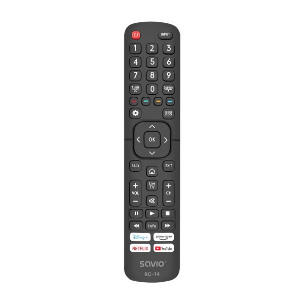 SAVIO RC-14 Universal remote control/replacement for ...