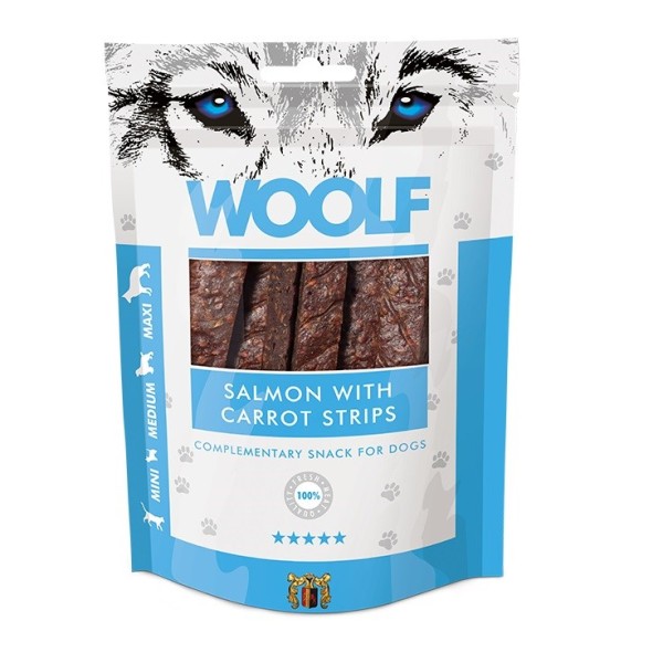 WOOLF Salmon with carrot strips - ...