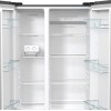 Gorenje NRR9185EAXL side-by-side refrigerator Freestanding 550 L E Silver