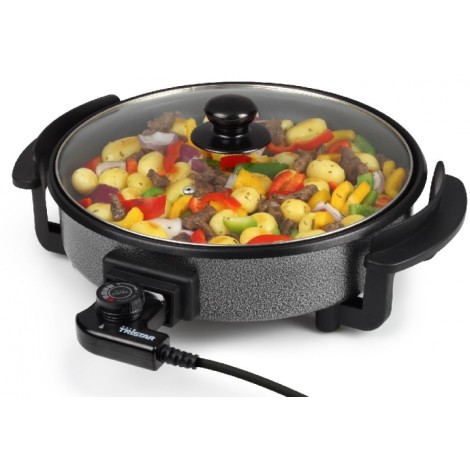 Tristar | Multifunctional grill pan | PZ-2963 | Diameter 30 cm | Black | Fixed handle