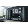 Cama Shelf unit VIGO NEW 180/40/30 grey/grey gloss