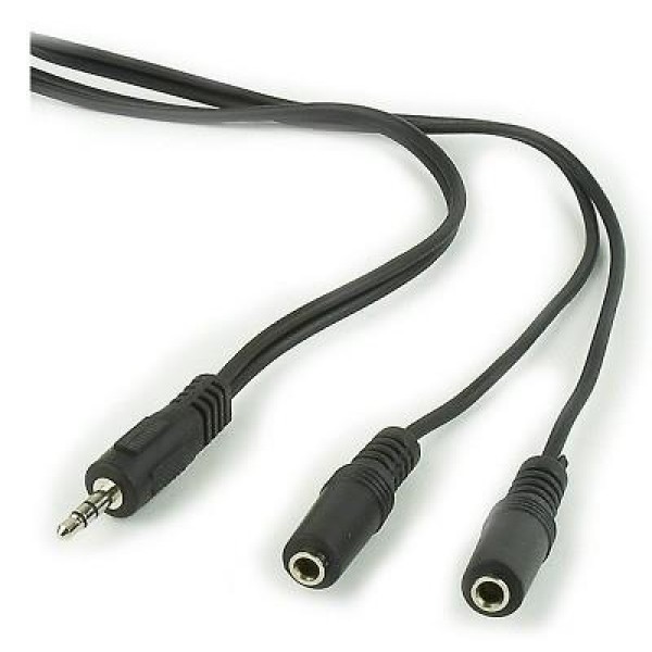 CABLE AUDIO SPLITTER 3.5MM/5M BLACK CCA-415 ...