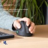 MOUSE USB OPTICAL WRL/LEFT BLACK RGOHEWLL R-GO TOOLS