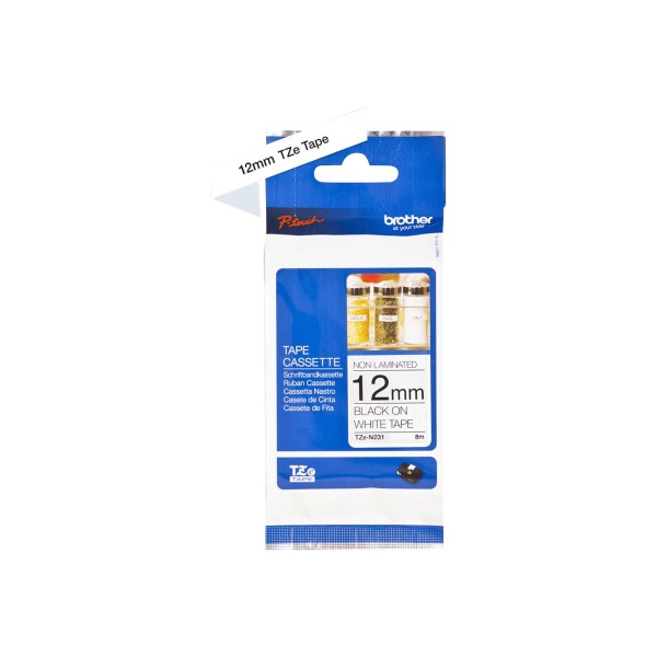 Brother TZe-N231 Labelling Tape Cassette – ...